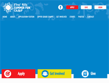 Tablet Screenshot of flinthillssummerfuncamp.com